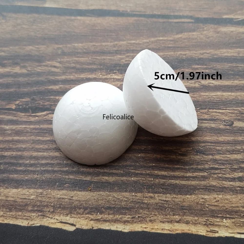 5cm 200 pcs solid polystyrene foam balls for kids do you 1.97 inch/50mm christmas decorations for home