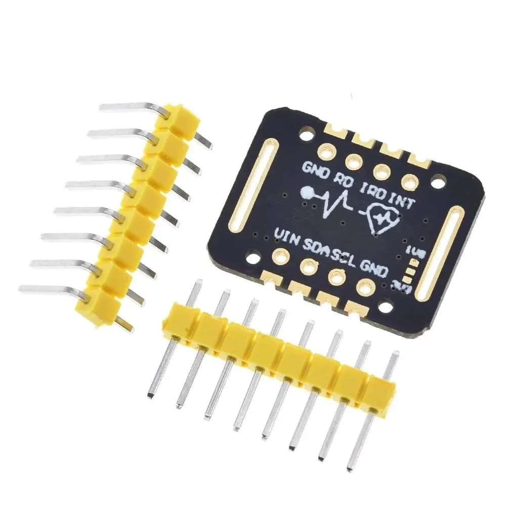 Modulo Sensore di Ossigeno nel Sangue e Frequenza Cardiaca MAX30102 Compatibile con UNO R3 STM32 per Arduino, Monitoraggio Salute Indossabile