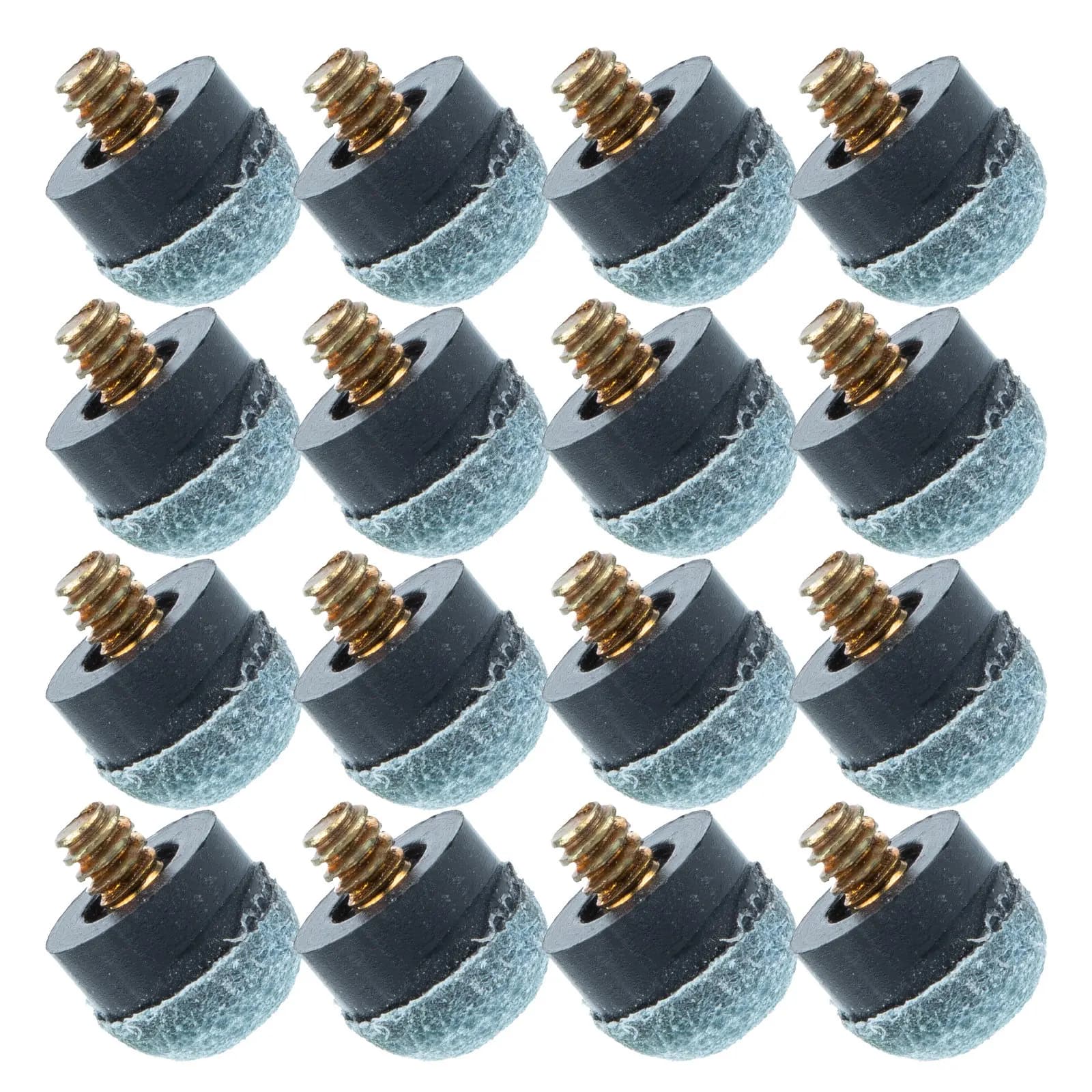 30 Punte per Stecca da Biliardo Preformate da 10 mm, Kit di Ricambio Universale con Attacco a Vite per Biliardo e Snooker, Precisione di Tiro Migliorata