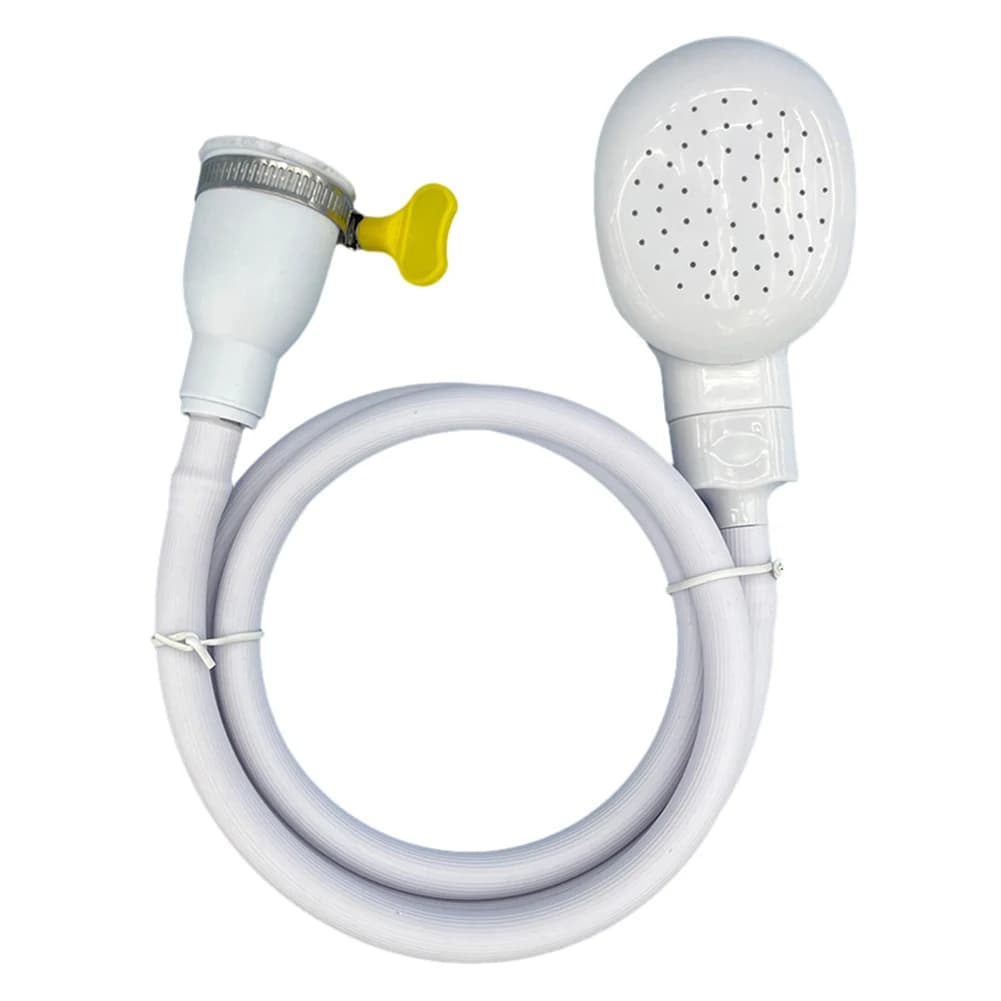 Spruzzatore Portatile per Animali Domestici con Tubo in Gomma, Doccetta Universale per Cani, Spruzzatore Manuale Semplice per Lavaggio e Pulizia