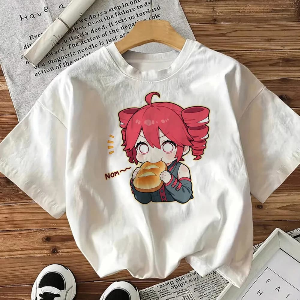 Kasane Teto Tshirt Teen 2000s Streetwear Grunge Digital Punk Comfortable Anime Digital Graphic Pop Culture Retro Classic