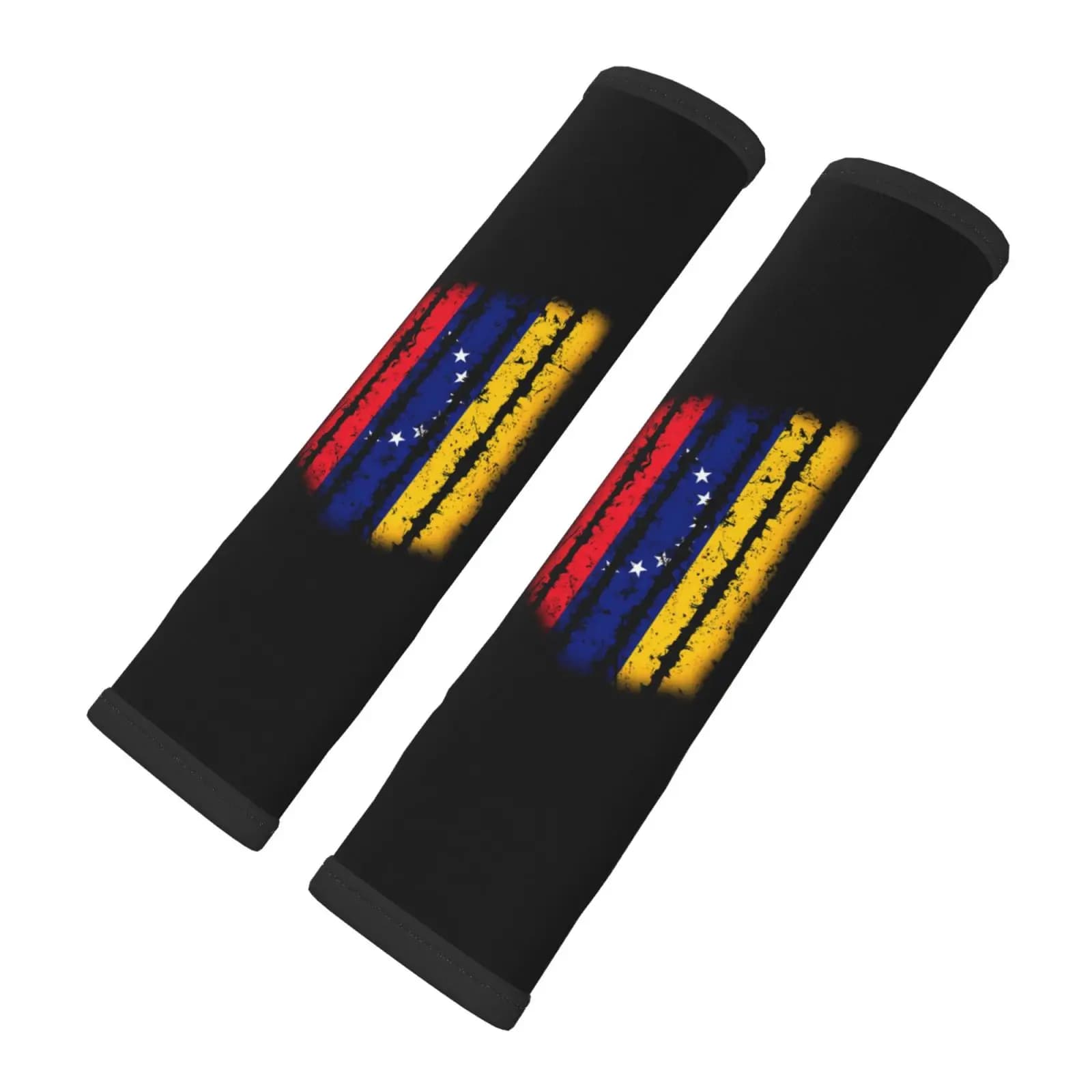 2 seat belt covers for car printed in strips for universal shoulder comfort and accessories for car anti-pizzico