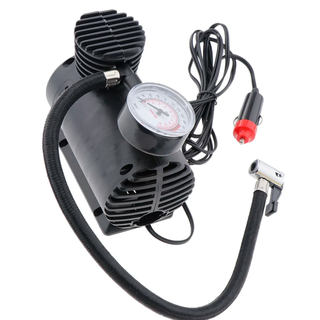 12V 300 PSI Gonfiatore per pneumatici per auto Compressore d'aria portatile Gonfiatore elettrico automatico Pompa per pneumatici per auto Moto RV ATV Camion ecc
