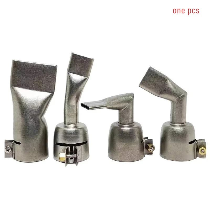 Ugello a fessura piatta angolare 1PCS 20/40mm per pistola ad aria calda in plastica o saldatrice Punte per ugelli di saldatura piatti in acciaio inossidabile