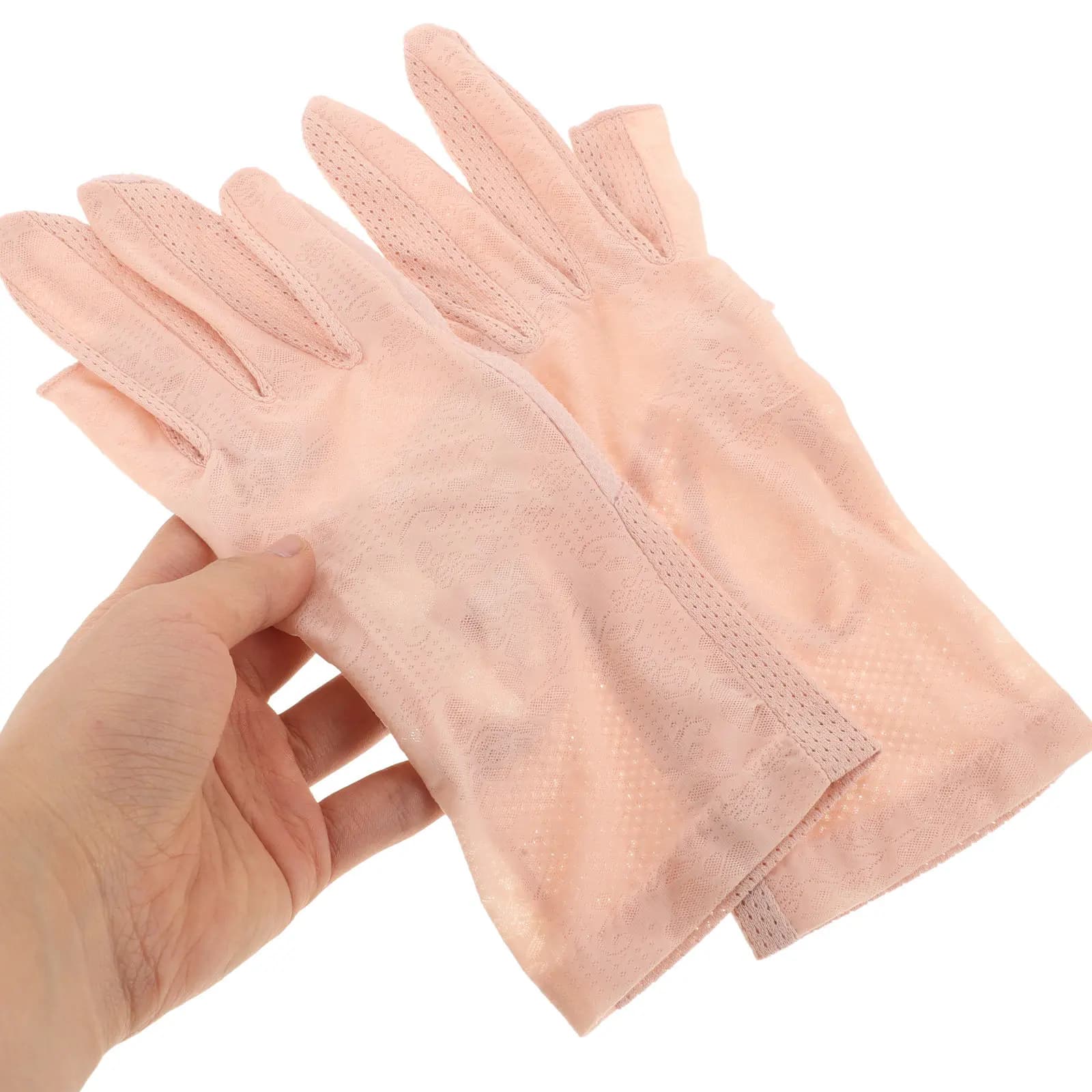 2Pairs Half Finger Bike Gloves Sun Proof Breathable Shock Absorbing Non Slip Riding Gloves for Cycling Motorcycling Driving