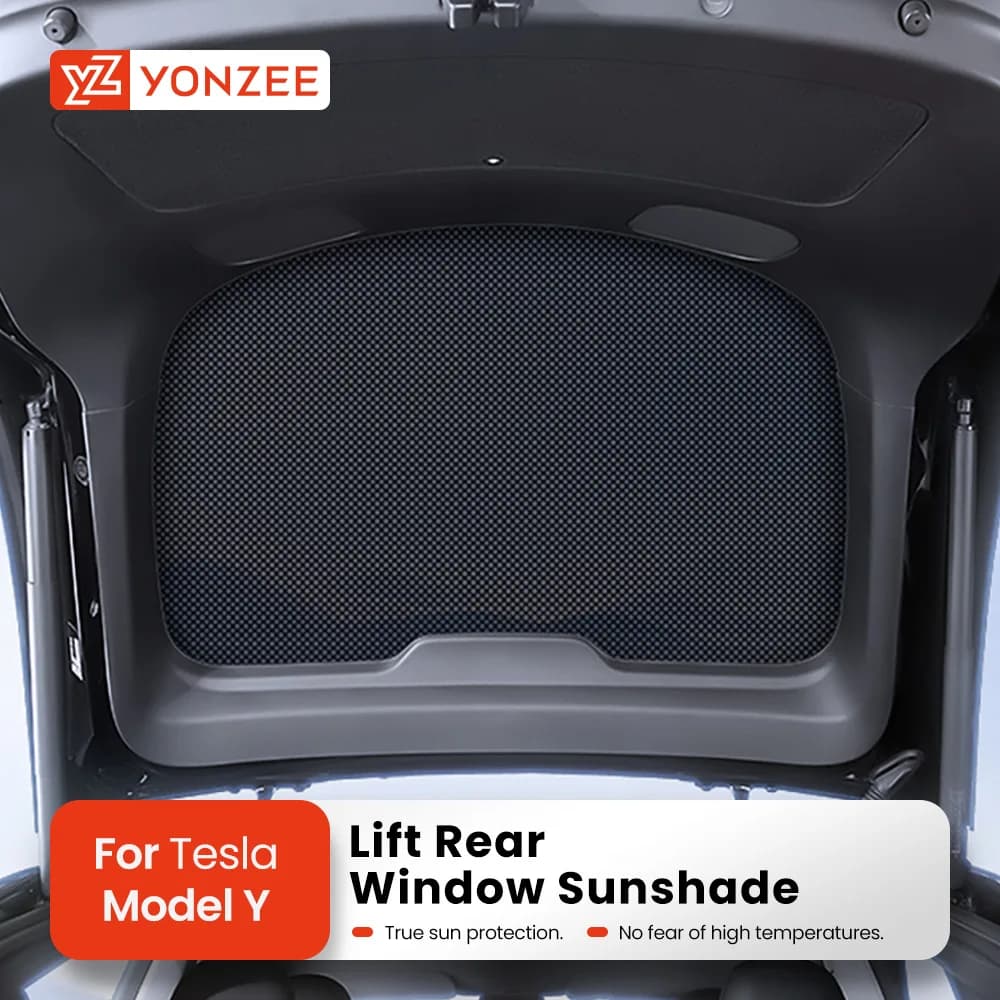 YZ Per Tesla Modello Y Juniper 2021-2025 Auto Parabrezza Parasole Coperture Visiere Lunotto posteriore Protezione Solare Protezione Ombrellone Parasole