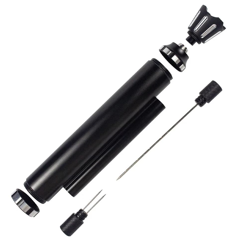 New Creative Multifunctional Metal Cigar Tube Portable Storage Container with Punch Needle Practical Accessory for Cigar Lovers