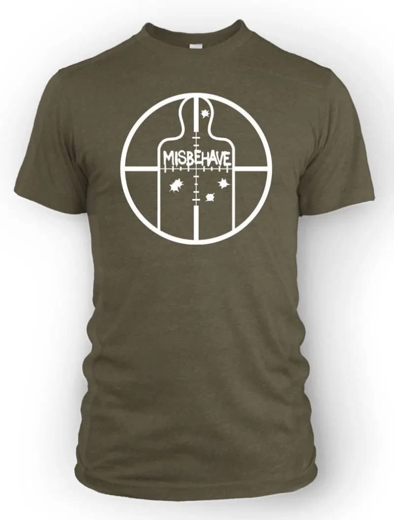 00013098 # A-Aim to Misbehave Firefly Serenity Fan Camicia | Armor Class 10 Regali fatti a mano per i giocatori | Riferimento della cultura pop televisiva