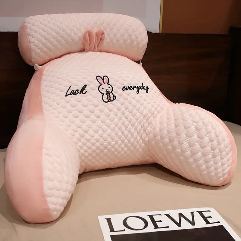 Cuscino da Lettura Regolabile Today Life - Supporto Ergonomico per Schiena per Letto/Divano/Pavimento, Design Trapuntato Traspirante Grigio