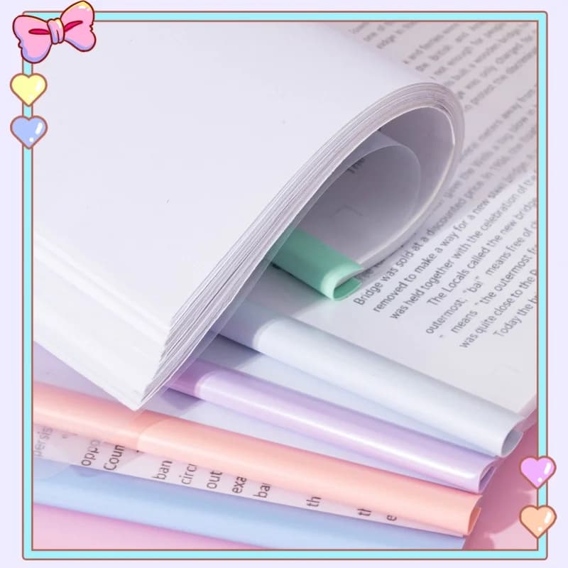 Confezione da 10 cartelle di file a colori Morandi Cartelle di documenti A4 con aste di trazione, pagine di inserimento, cartelle raccoglitori trasparenti, cassetti di file con aste di trazione