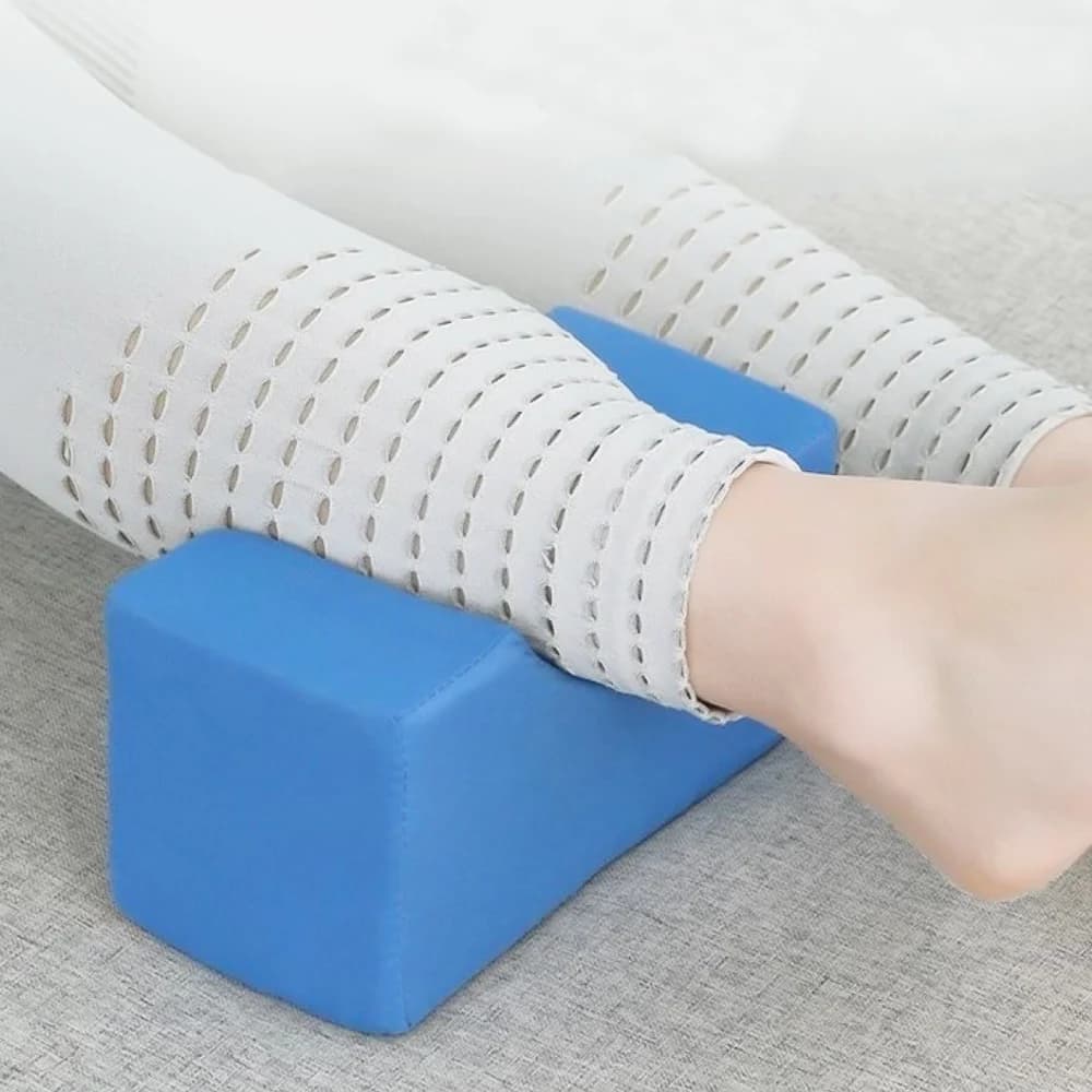 Paziente anziano costretto a letto Disabili Poggiagambe Sollevare Pad Sollevamento del piede Cuscino per caviglia Tappetino Antidecubito Cuscino Panno di cotone + Spugna