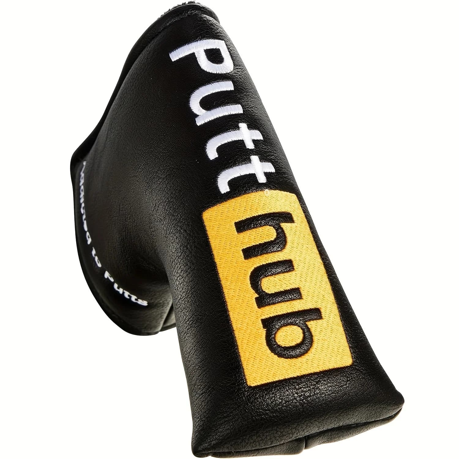 Kit asta di spinta stile PuttHub Mallet&Blade da 1 pezzo, regalo da golf divertente e innovativo, resistente ed elegante, copertura protettiva per mazza da golf