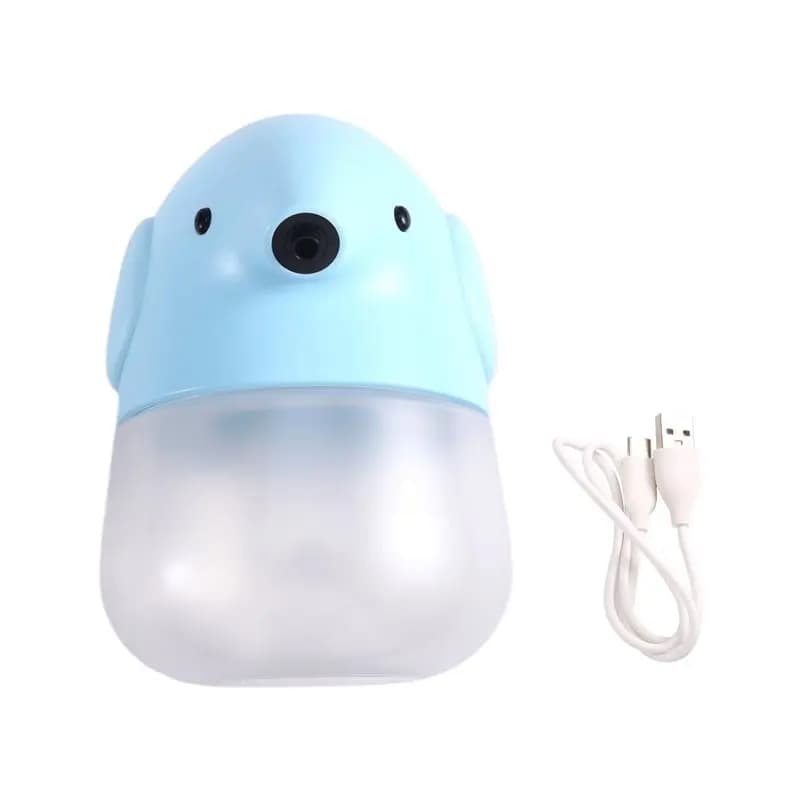 CHCH Dispenser automatico di sapone schiumogeno senza contatto per bambini, impermeabile, 300 ml, per il piano di lavoro del bagno, design carino