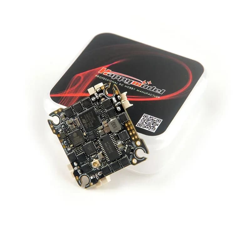 Happymodel AIO 4in1 F411 Controllore di volo UART integrato 2.4G ELRS RX 20A ESC 2-4S FPV Stuzzicadenti Droni Controller di volo
