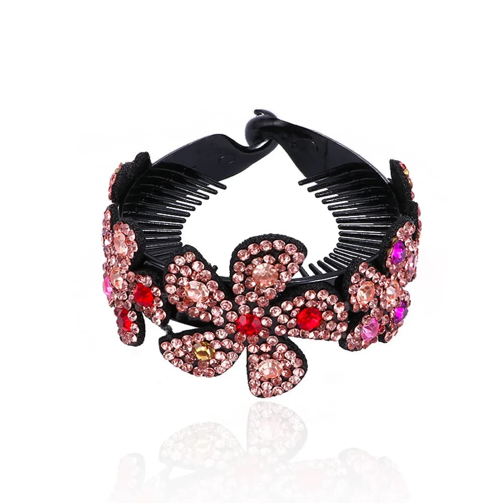 Cute Rhinestone Women Hair Clip Twistclip Hair Accessories Headwear Hair Pins Barrettes Hairclaw