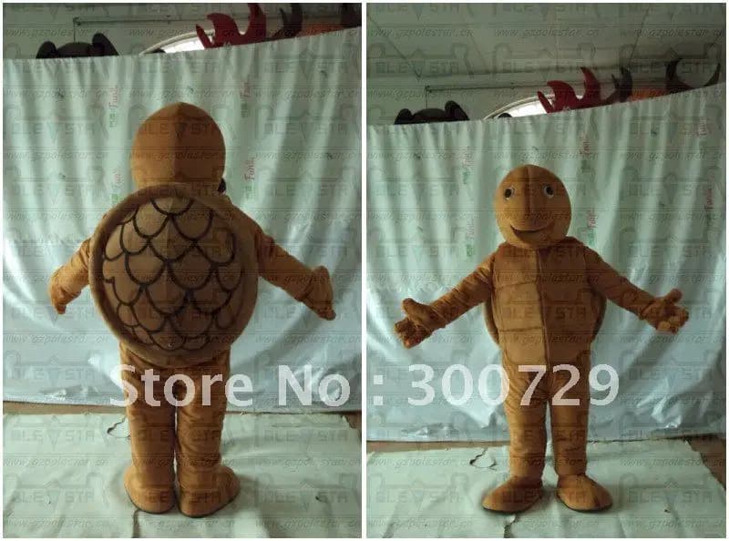 Il costume della mascotte della tartaruga marrone di Natale si adatta al costume della mascotte CALDO del vestito da gioco del partito di Cosplay