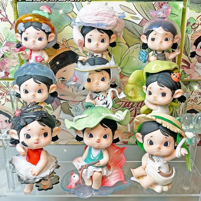 Yancy's Garden Stroll Journal Series Blind Box YANCY Action Figure Cute Girl Doll Mystery Surprise Box Ornament Model Gift Toy