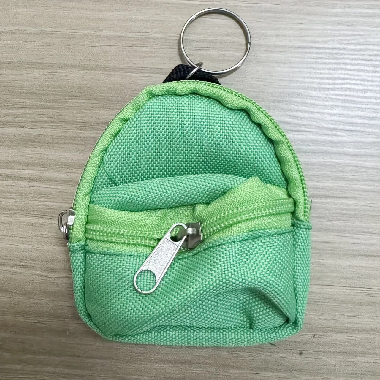 1 Pezzo Mini Zaino Portachiavi Carino, Portamonete Piccolo con Cerniera, Accessorio Portatile per Bambole, Regali e Decorazioni