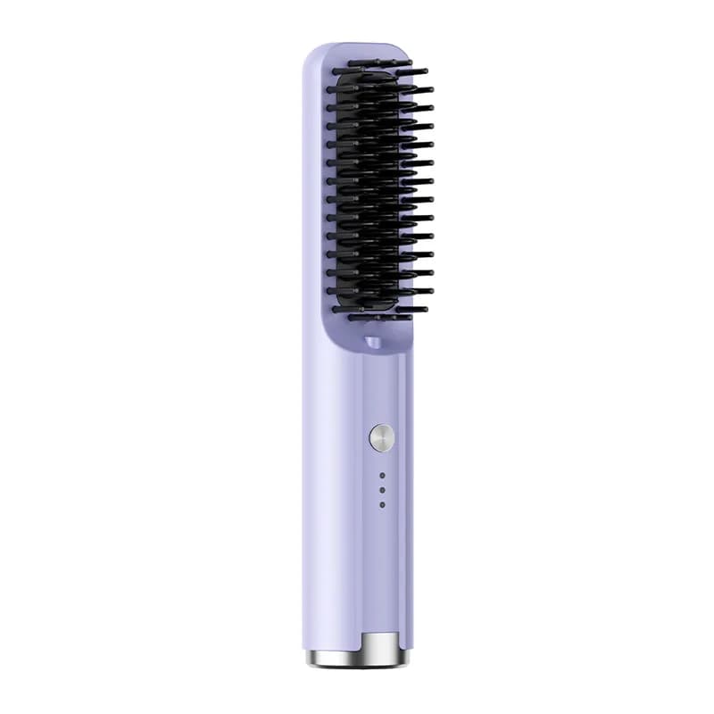 Double Purpose Electric Hair Brushes With Portable USB Charging LazyArtifact Hair Plate With Travel Nylon comb For Home