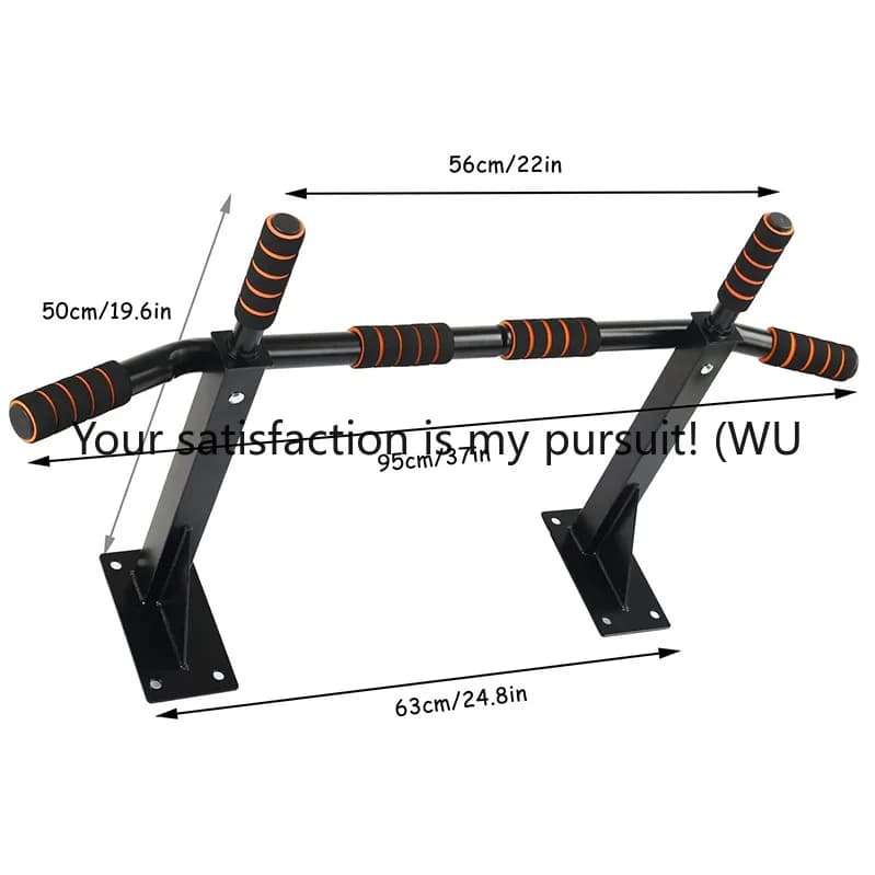 Barra orizzontale da parete porta domestica telaio porta parallela barra pull-up