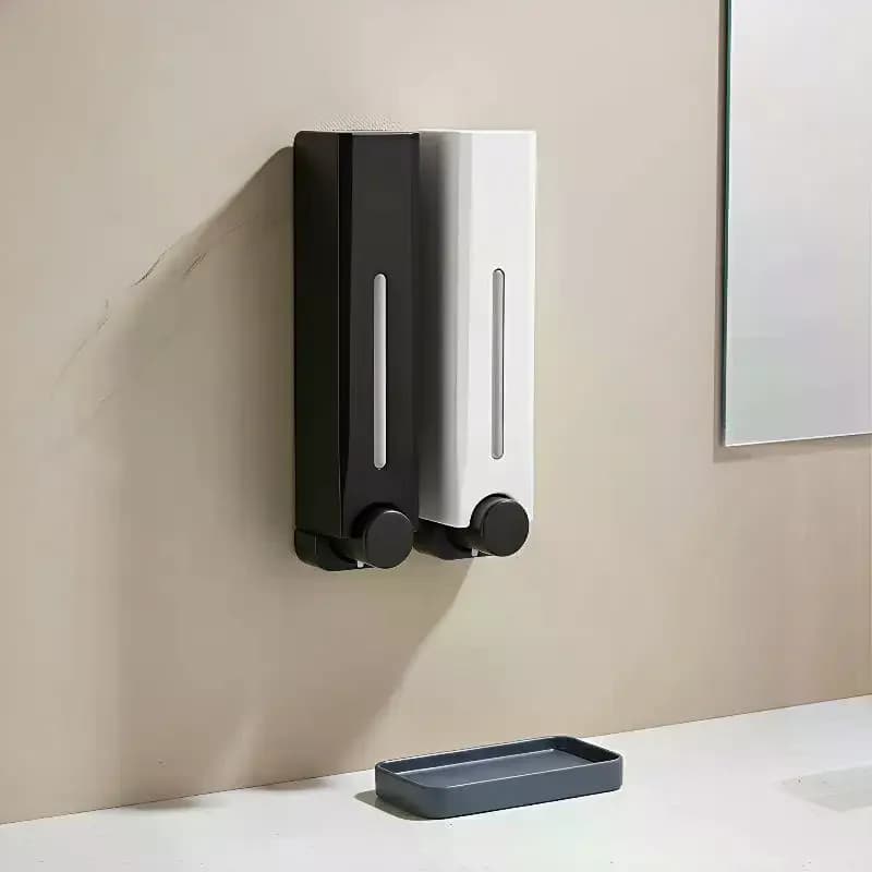 500ml Large Capacity Wall Mounted Liquid Soap Dispenser For Kitchens And Bathrooms No Drilling Required
