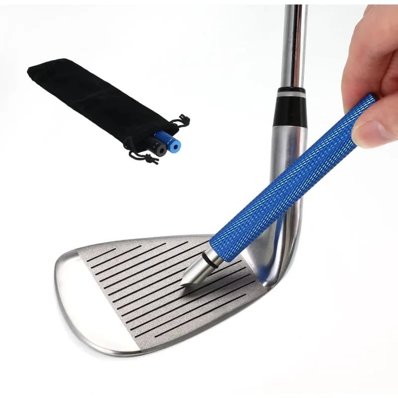 Affilatore per Scanalature da Golf, Strumento per la Ripulizia e il Rigrooving di Scanalature da 4,3'' per Mazze, Ferri e Palline da Golf, Migliora il Tuo Gioco di Golf