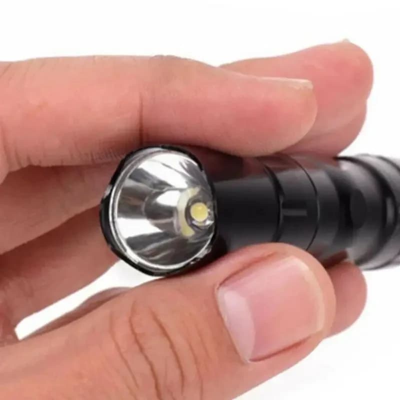 1/2/3pcs High Quality Waterproof Mini LED Flashlight Torch Pocket Light Portable Lantern Battery Powerful For Hunting Camping