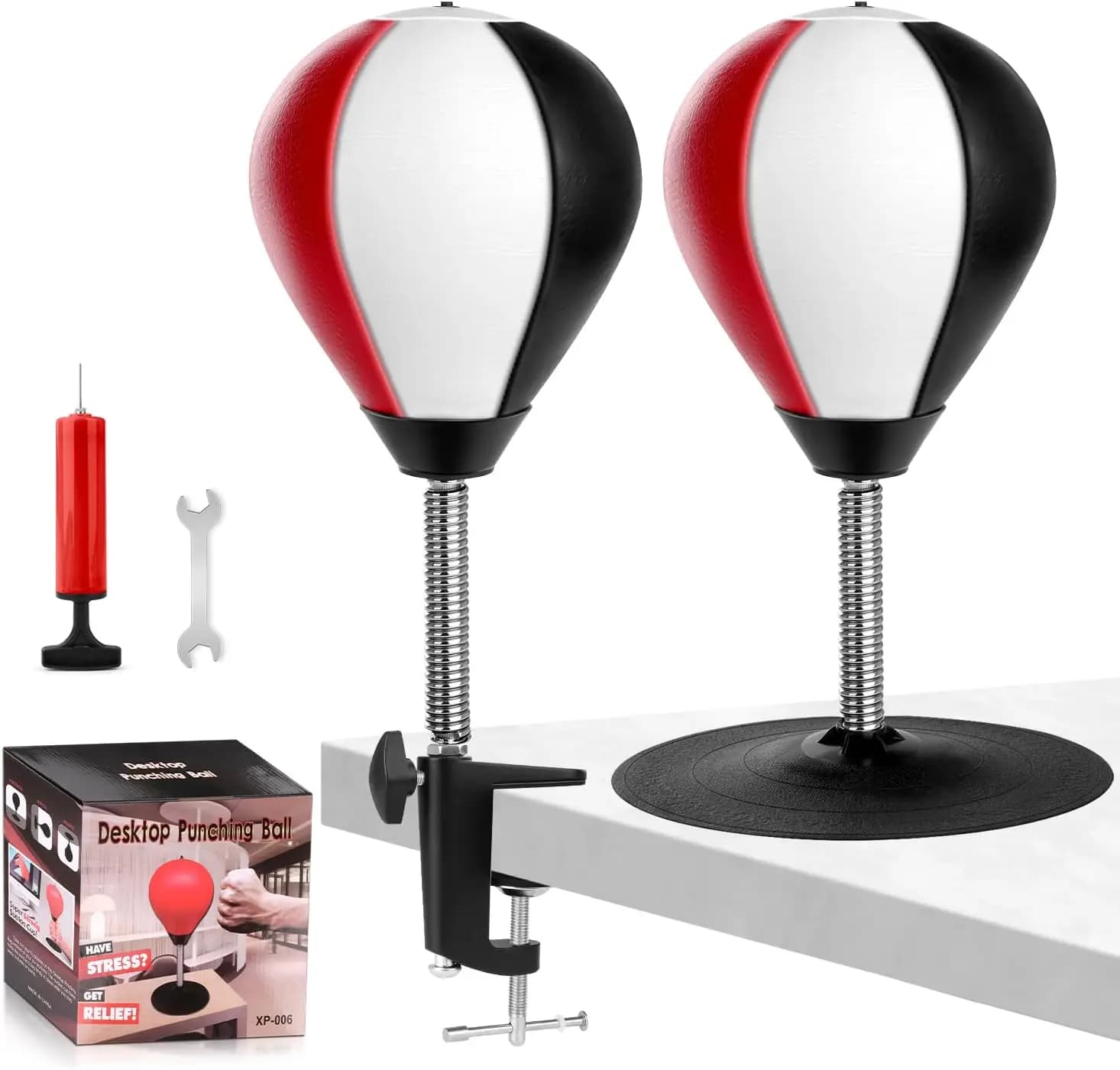 Desk Bag Antistress with Suction cup, Funny Office Gift for Capo or Collega