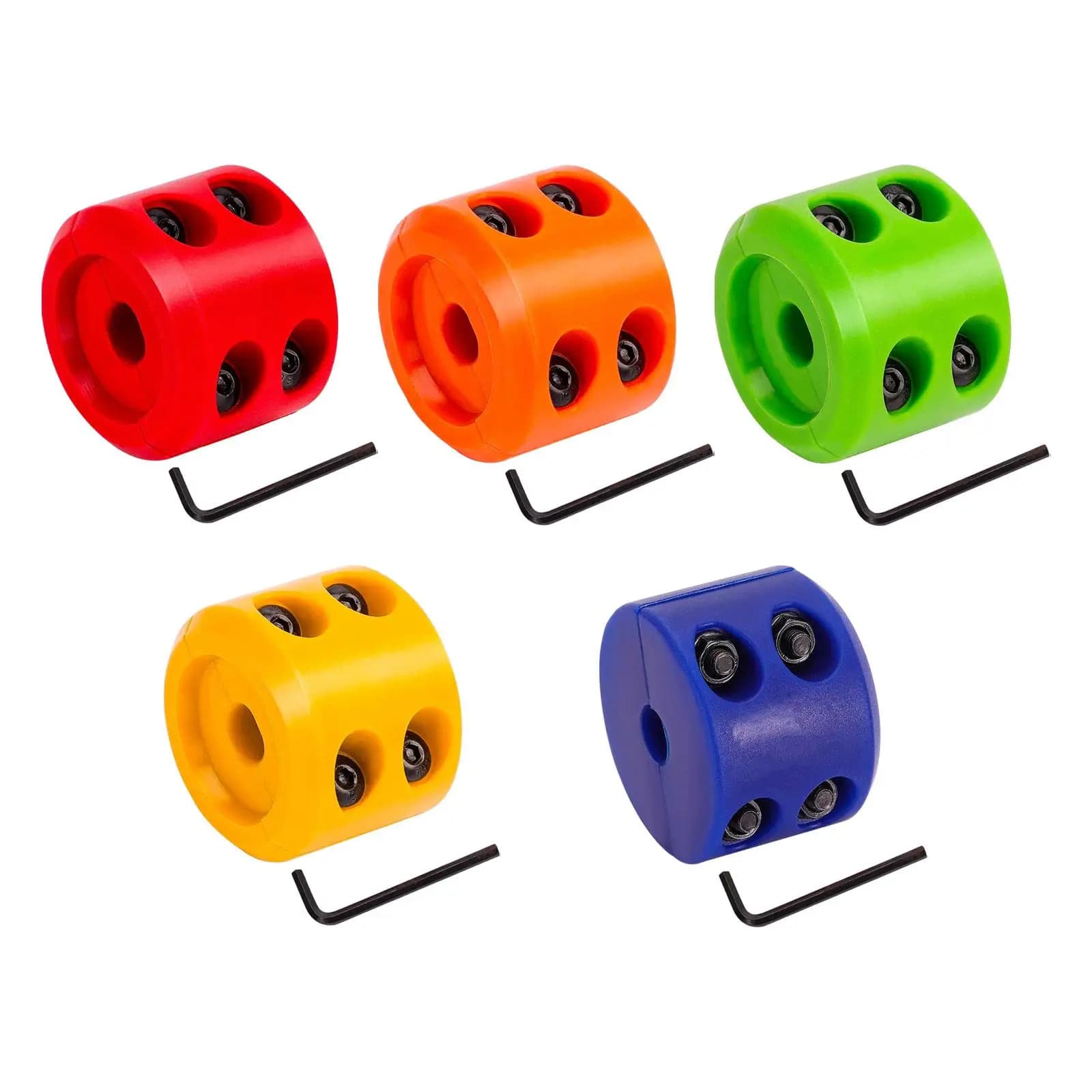 Accessories for cable hanger, stopper prevents extraction, rubber cap for UTV synthetic rope