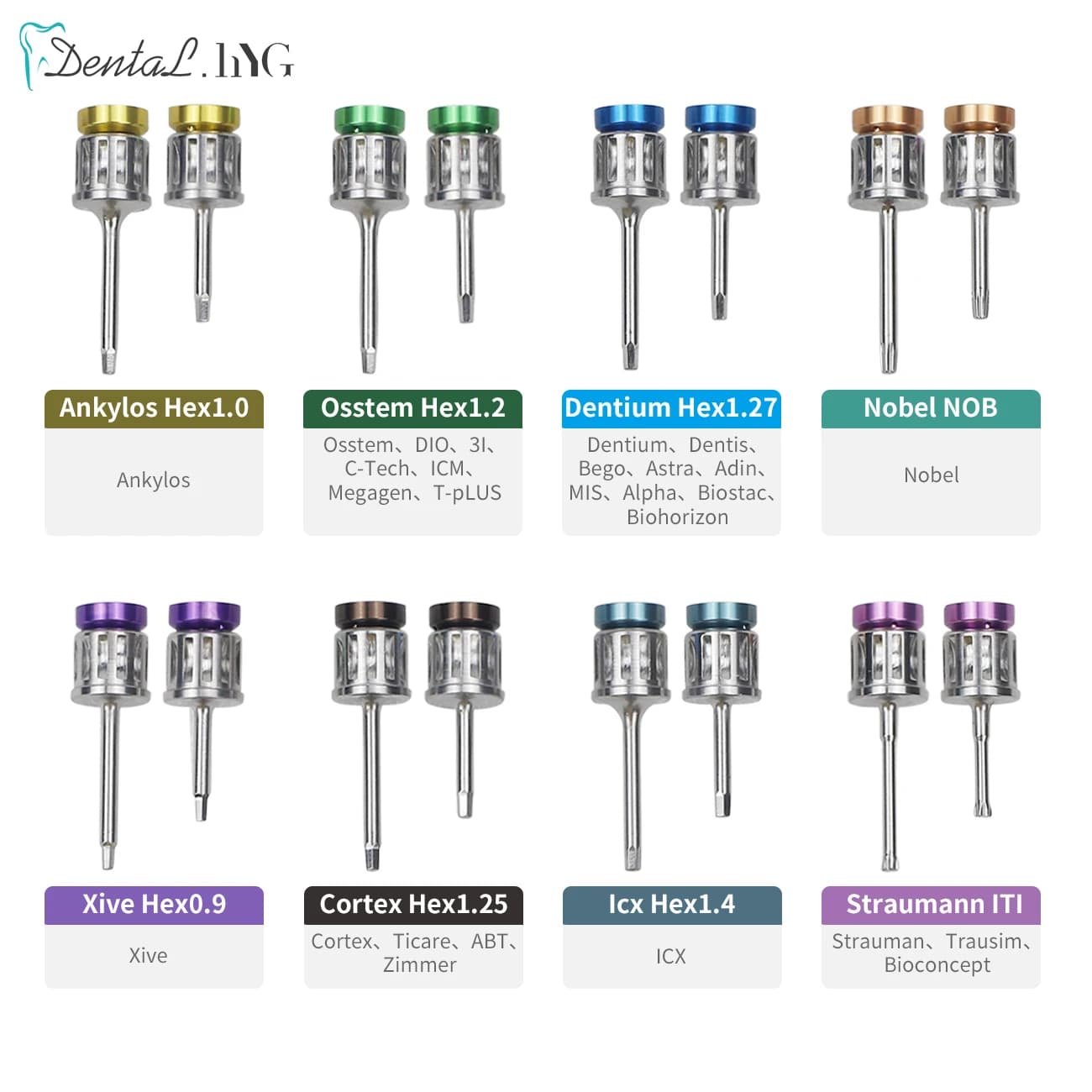 1Pc Dental Universal Implant Torque Screwdrivers Wrench Dental Implant Restoration Tool 10-70NCM