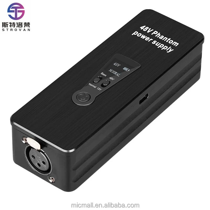 Microfono dinamico Amplificatore professionale Amplificatore dell'altoparlante Miglioramento del guadagno Convertitore preamplificatore per microfono