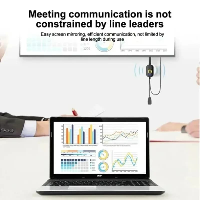 4K Ultra HD 1080P Wireless HDMI Compatible Display Dongle Dual Band Screen Mirroring For TV Projector Phone PC Laptop Daily Use