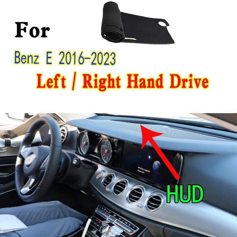For 2016-2023 Benz E Class E W213 C238 A238 S213 E260 Dash Zerbino Dash Cruscot Covering Dashboard Solar Protection Pad Protective