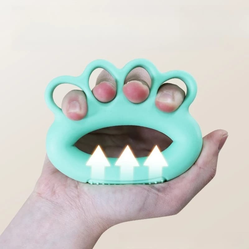 Anello per la forza del grano Recupero delle palmo per anziani Dita in casa Silicone flessibile per la forza delle mani
