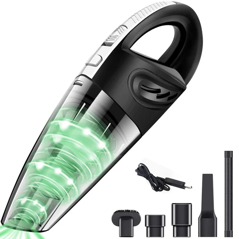 Aspirapolvere wireless Ricarica USB Pulizia portatile Peli di animali domestici Mini aspirapolvere per auto portatile bagnato e asciutto per uso domestico