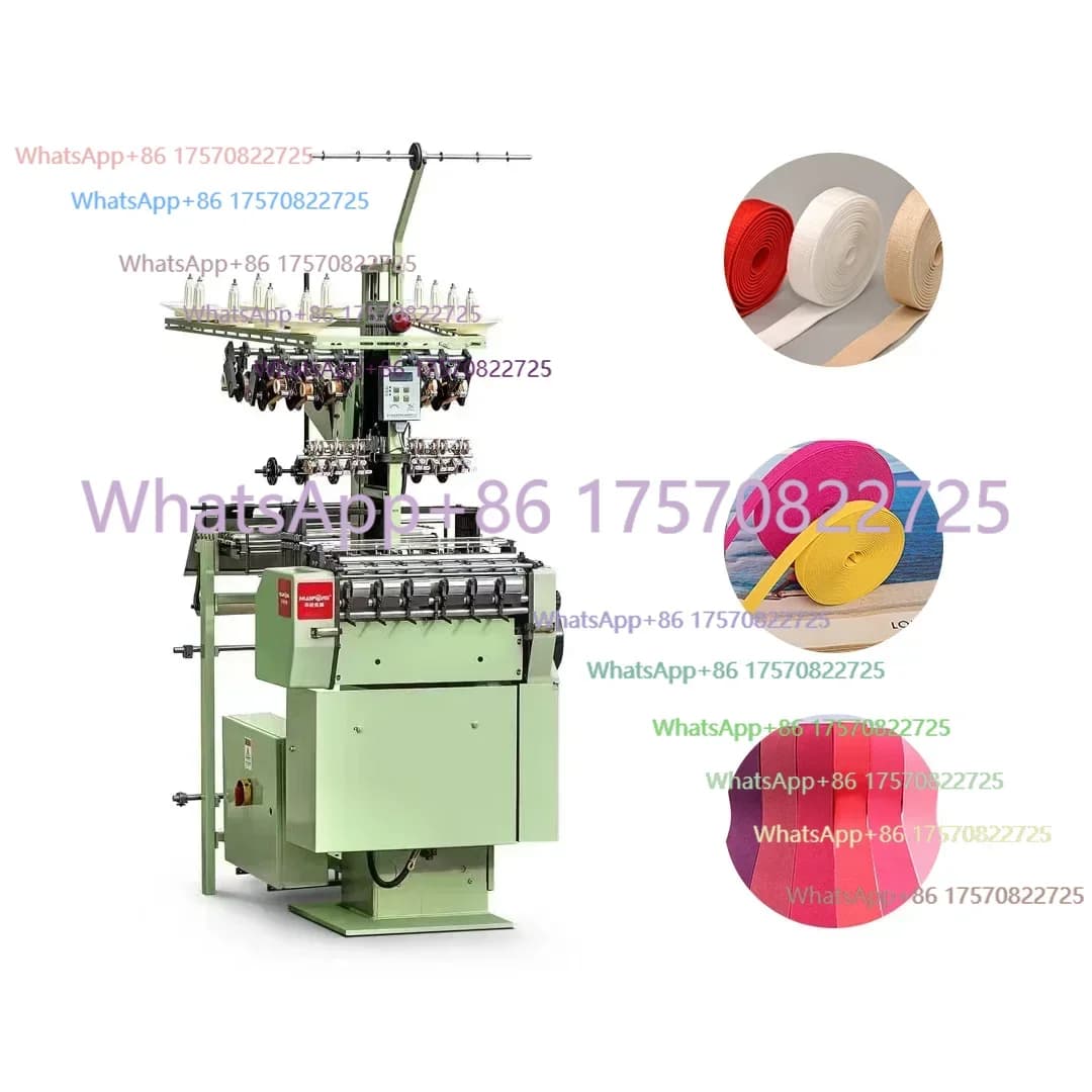 Factory Direct High Speed Flat Style Ky Machine Need le Used Weaving Looms Automatic Knitting Looms Elastic Webbing Machine