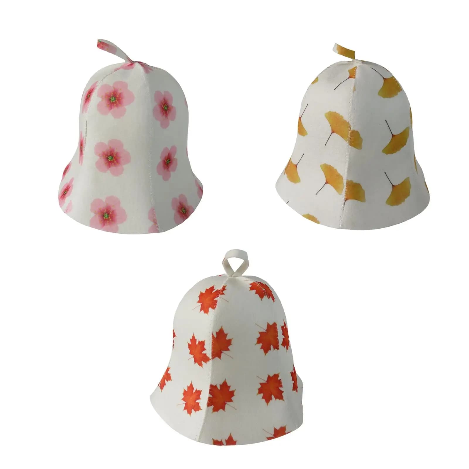 Cappello da Sauna in Feltro Anti-Calore, Protezione per la Testa Durante il Bagno, per Uomini e Donne