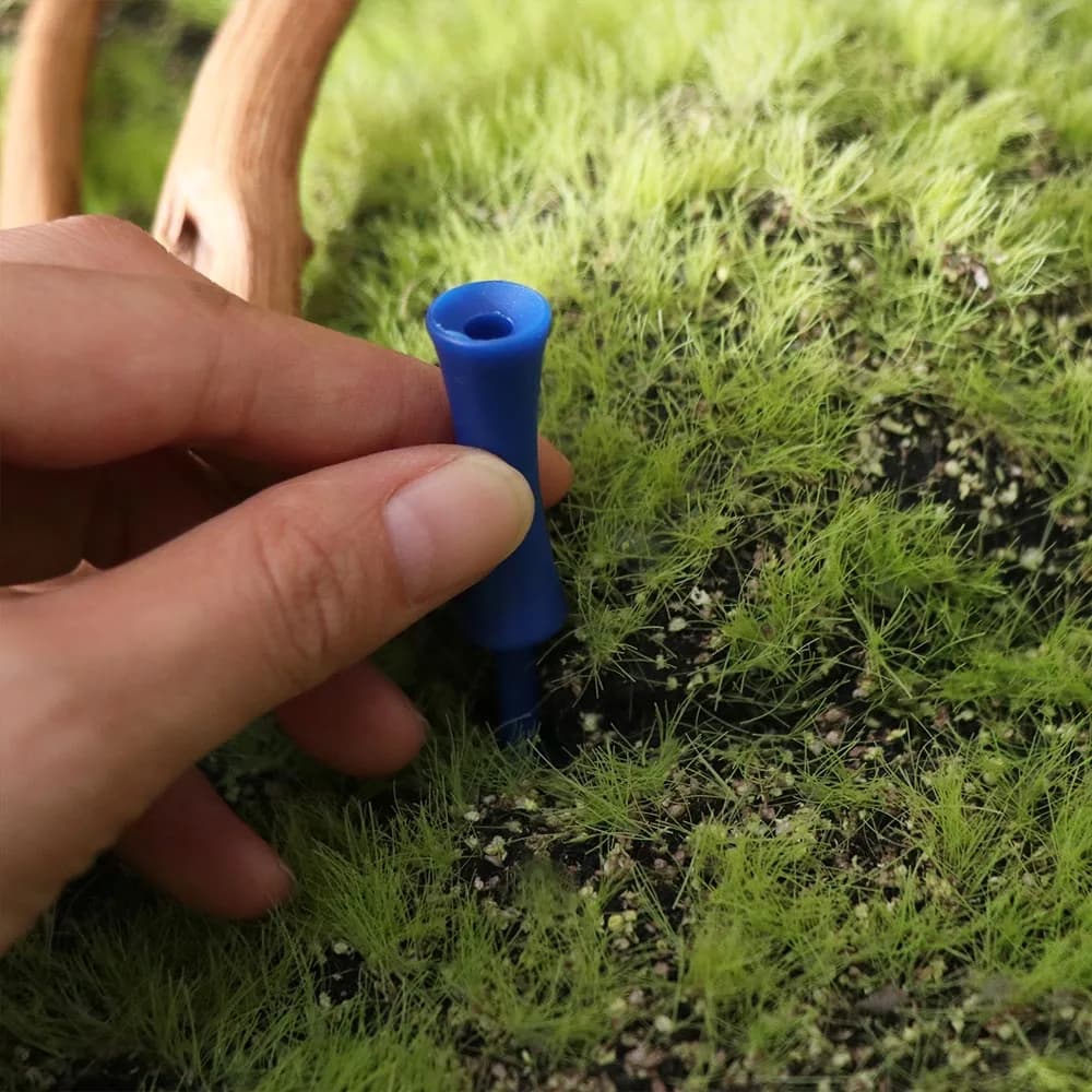100 Pezzi Tee da Golf in Gomma da 68mm, Riciclabili, Professionali, Porta Palline, Portatili per Allenamento e Pratica all'Aperto