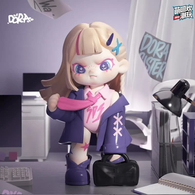 In Stock Tnt Dora ON MY WAY Series Blind Box Mystery Box Caixa Caja Dolls Gift Desktop Ornament Anime Figure Toys Birthday Gift