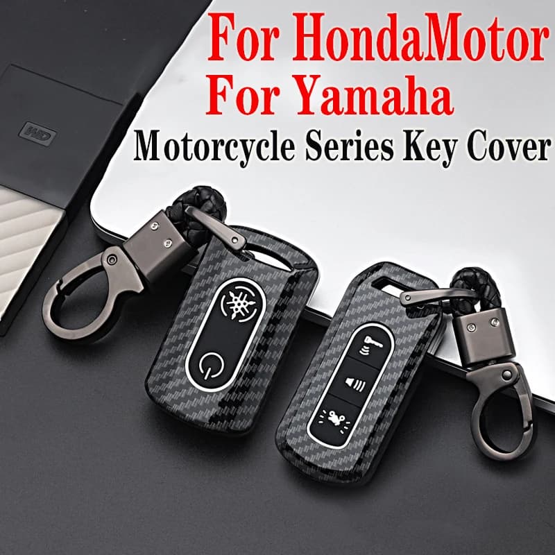 Per Yamaha Honda NVX NMAX XMAX NVX155 AEROX155 QBIX125 XMAX300 Fare clic PCX125 A Distanza Vario 150 Chiave Del Motociclo Della Copertura Della Cassa Portachiavi