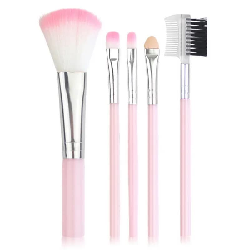 5Pcs Makeup Brushes Set Eye Shadow Foundation Powder Eyeliner Eyelash Lip Make Up Brush Cosmetic Beauty Tool Kit
