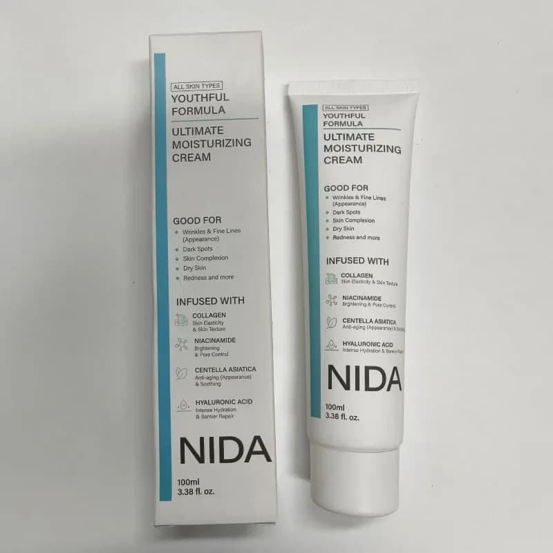 Centella Asiatica Niacinamide Collagen Ultimate Moisturizing Cream to repair wrinkles Thin Lines Dark Macchies Dry Skin Redness