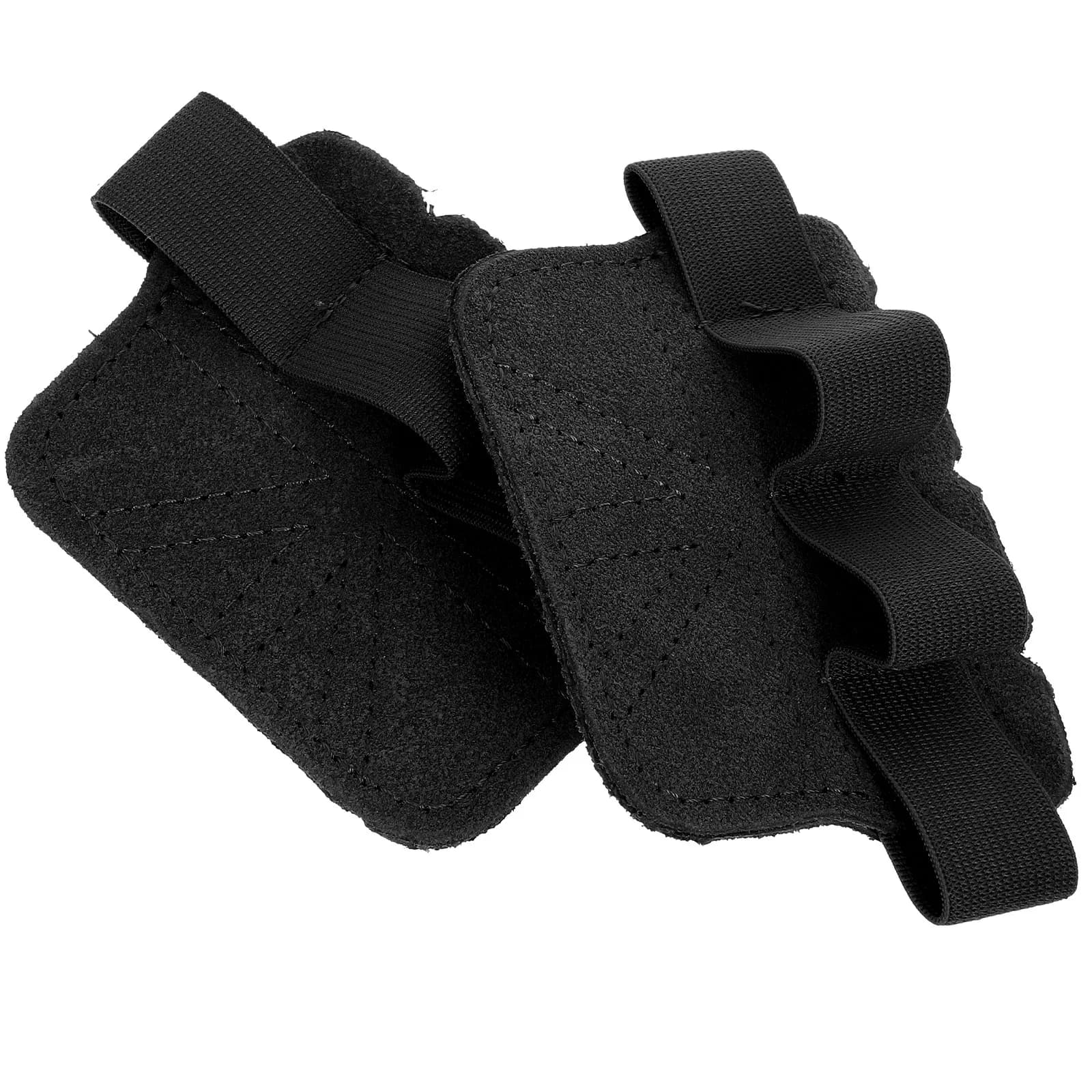 1Pair Four-Finger Gym Gloves Premium Nylon Breathable Flexible Lifting Gloves for Outdoor Sports Cycling Hiking Camping
