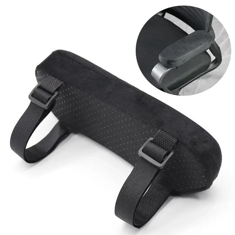 Parti della sedia da ufficio Cuscino per bracciolo Fodera per bracciolo in memory foam Cuscini per sedia da ufficio domestica Comodo cuscino per gomito per sedia