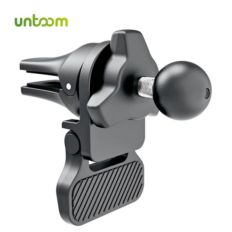 Untoom Clip universale per presa d'aria per auto con base a sfera da 17 mm per supporto per telefono per auto Supporto per telefono cellulare per auto Accessori per staffa GPS