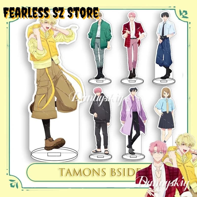 Anime Tamon's B-Side 15cm What face does Tamon have now? Acrylic Soul Statuette, Cosplay Model, Halloween Costume Ornament