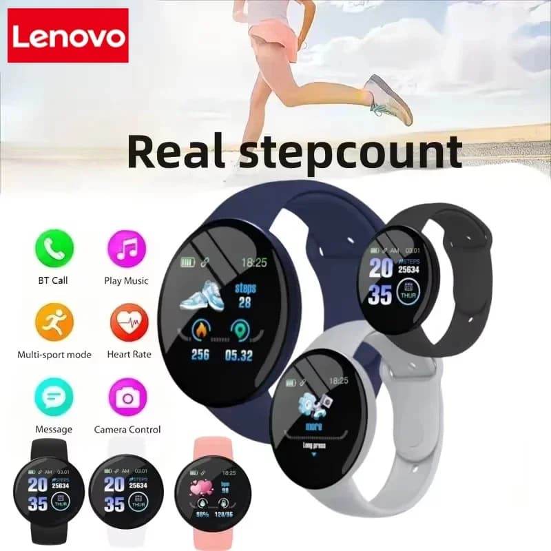 Smart Watch Orologio multifunzionale Bluetooth Pedometro per esercizi Monitoraggio del sonno Frequenza cardiaca Uomo Donna Sport Smartwatch Nuovo