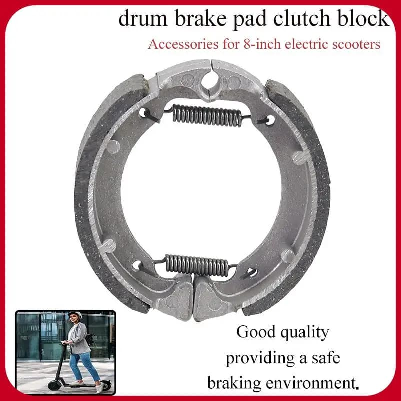 1pc Front Wheel Expandable Drum Brake Pads For MAX G30 G2 G30D/MAX+/MAX PRO/S90L Electric Scooter Brake Pad Shoe Accessorie
