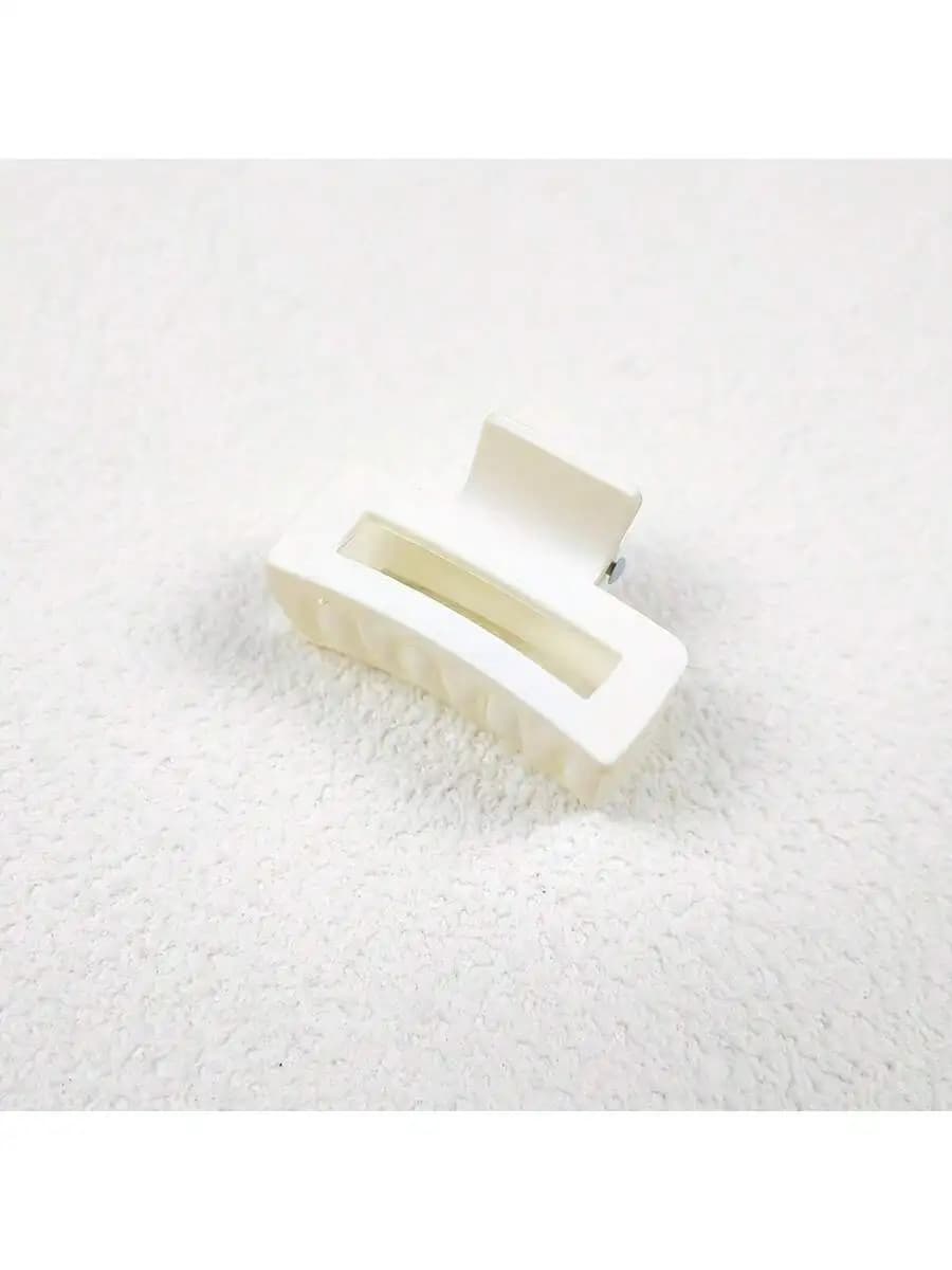 4 fermagli per capelli piccoli color avorio da 4,3 cm per donna, accessorio chic per frangia laterale