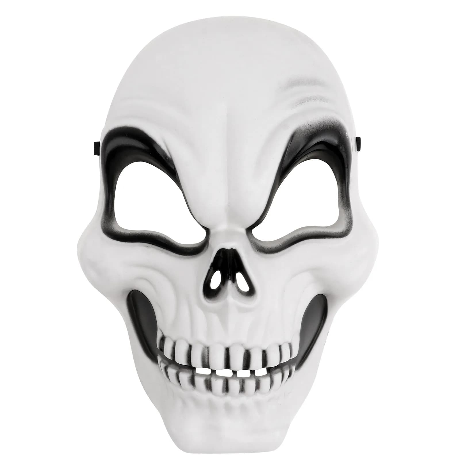 Skull Mask Halloween Horror Face Mask Lightweight Soft Plastic for Adults Costume Party Cosplay Masquerade Carnival